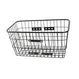 Maxbell Bicycle Front Rear Basket Bin without Lid for Folding Bikes Accessory Sturdy Size L