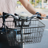 Maxbell Bicycle Front Rear Basket Bin without Lid for Folding Bikes Accessory Sturdy Size L