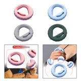 Maxbell Hand Grip Strengthener Ring Forearm Strengthener for Athletes Workout Sports Pink 20 25 30LB