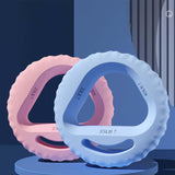 Maxbell Hand Grip Strengthener Ring Forearm Strengthener for Athletes Workout Sports Pink 20 25 30LB