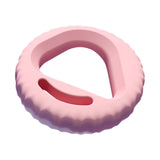 Maxbell Hand Grip Strengthener Ring Forearm Strengthener for Athletes Workout Sports Pink 20 25 30LB