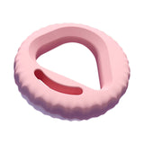 Maxbell Hand Grip Strengthener Ring Forearm Strengthener for Athletes Workout Sports Pink 20 25 30LB