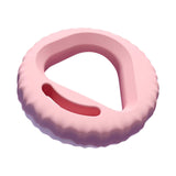 Maxbell Hand Grip Strengthener Ring Forearm Strengthener for Athletes Workout Sports Pink 20 25 30LB