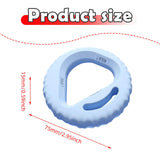 Maxbell Hand Grip Strengthener Ring Forearm Strengthener for Athletes Workout Sports Blue 30 35 40LB