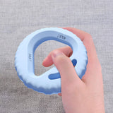 Maxbell Hand Grip Strengthener Ring Forearm Strengthener for Athletes Workout Sports Blue 30 35 40LB
