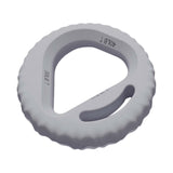 Maxbell Hand Grip Strengthener Ring Forearm Strengthener for Athletes Workout Sports Gray 40 45 50LB