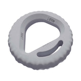 Maxbell Hand Grip Strengthener Ring Forearm Strengthener for Athletes Workout Sports Gray 40 45 50LB