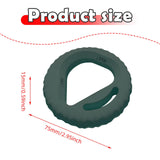 Maxbell Hand Grip Strengthener Ring Forearm Strengthener for Athletes Workout Sports Green 60 65 70LB