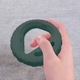 Maxbell Hand Grip Strengthener Ring Forearm Strengthener for Athletes Workout Sports Green 60 65 70LB