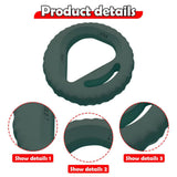 Maxbell Hand Grip Strengthener Ring Forearm Strengthener for Athletes Workout Sports Green 60 65 70LB