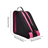 Maxbell Rollers Skate Bag Accessories Skate Carry Bag for Inline Skates Skates Sports Pink