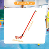 Maxbell Kids Hockey Sticks and Ball Set Sensory Toy for Sports Indoor Party Supplies Red
