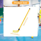 Maxbell Kids Hockey Sticks and Ball Set Sensory Toy for Sports Indoor Party Supplies Yellow