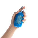 Maxbell 3x Gym Ice Towel Running Exercise Fast Drying Sports Cooling Towel with Case Gray Black Sky Blue