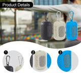 Maxbell 3x Gym Ice Towel Running Exercise Fast Drying Sports Cooling Towel with Case Gray Black Sky Blue
