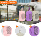 Maxbell 3x Gym Ice Towel Running Exercise Fast Drying Sports Cooling Towel with Case Gray Pink Violet