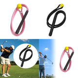 Maxbell Golf Swing Training Aid Golf Swing Practice Rope for Indoor Outdoor Strength Black