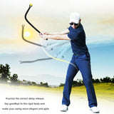 Maxbell Golf Swing Training Aid Golf Swing Practice Rope for Indoor Outdoor Strength Black