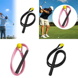 Maxbell Golf Swing Training Aid Golf Swing Practice Rope for Indoor Outdoor Strength Black