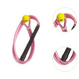 Maxbell Golf Swing Training Aid Golf Swing Practice Rope for Indoor Outdoor Strength Pink