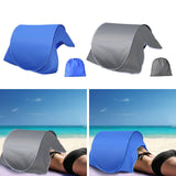Maxbell Instant Canopy Automatic Shade Tent Park Camping Mini Beach Head Sun Shelter Blue