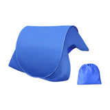 Maxbell Instant Canopy Automatic Shade Tent Park Camping Mini Beach Head Sun Shelter Blue
