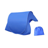 Maxbell Instant Canopy Automatic Shade Tent Park Camping Mini Beach Head Sun Shelter Blue