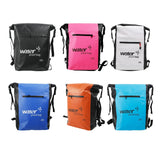 Maxbell 25L PVC Water Resistant Backpack Wear Resistant for Water Sports Storage Bag Blue