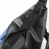 Maxbell 25L PVC Water Resistant Backpack Wear Resistant for Water Sports Storage Bag Blue