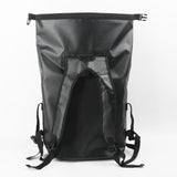 Maxbell 25L PVC Water Resistant Backpack Wear Resistant for Water Sports Storage Bag Black