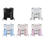 Maxbell Hydration Backpack Adjustable Straps Running Vest Pack for Trail Hiking Race Black