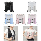 Maxbell Hydration Backpack Adjustable Straps Running Vest Pack for Trail Hiking Race Black