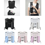 Maxbell Hydration Backpack Adjustable Straps Running Vest Pack for Trail Hiking Race Black