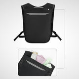 Maxbell Hydration Backpack Adjustable Straps Running Vest Pack for Trail Hiking Race Black