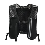 Maxbell Hydration Backpack Adjustable Straps Running Vest Pack for Trail Hiking Race Black