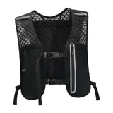 Maxbell Hydration Backpack Adjustable Straps Running Vest Pack for Trail Hiking Race Black