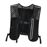 Maxbell Hydration Backpack Adjustable Straps Running Vest Pack for Trail Hiking Race Black