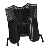 Maxbell Hydration Backpack Adjustable Straps Running Vest Pack for Trail Hiking Race Black