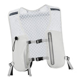 Maxbell Hydration Backpack Adjustable Straps Running Vest Pack for Trail Hiking Race Gray