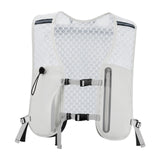 Maxbell Hydration Backpack Adjustable Straps Running Vest Pack for Trail Hiking Race Gray