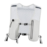 Maxbell Hydration Backpack Adjustable Straps Running Vest Pack for Trail Hiking Race Gray