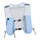 Maxbell Hydration Backpack Adjustable Straps Running Vest Pack for Trail Hiking Race Blue