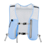 Maxbell Hydration Backpack Adjustable Straps Running Vest Pack for Trail Hiking Race Blue