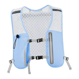 Maxbell Hydration Backpack Adjustable Straps Running Vest Pack for Trail Hiking Race Blue