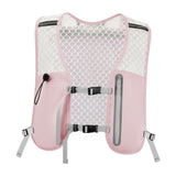 Maxbell Hydration Backpack Adjustable Straps Running Vest Pack for Trail Hiking Race Pink