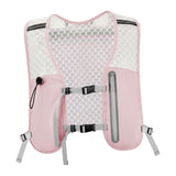 Maxbell Hydration Backpack Adjustable Straps Running Vest Pack for Trail Hiking Race Pink