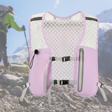 Maxbell Hydration Backpack Adjustable Straps Running Vest Pack for Trail Hiking Race Purple