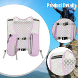 Maxbell Hydration Backpack Adjustable Straps Running Vest Pack for Trail Hiking Race Purple