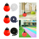 Maxbell Boat Buoy Ball with Eyelet Easy to Use Anchor Buoy for Docking Marking Yacht White Rope