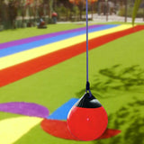 Maxbell Boat Buoy Ball with Eyelet Easy to Use Anchor Buoy for Docking Marking Yacht Blue Rope